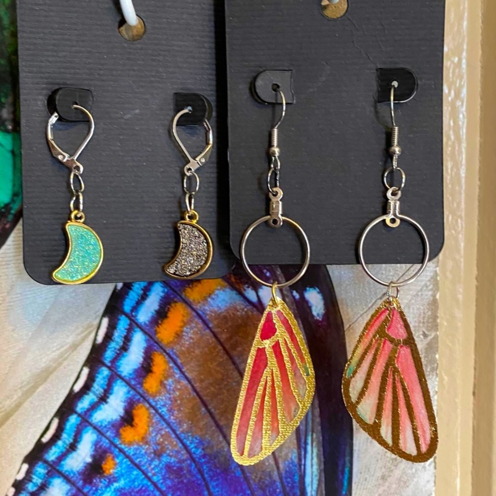 Handmade earrings, several styles available